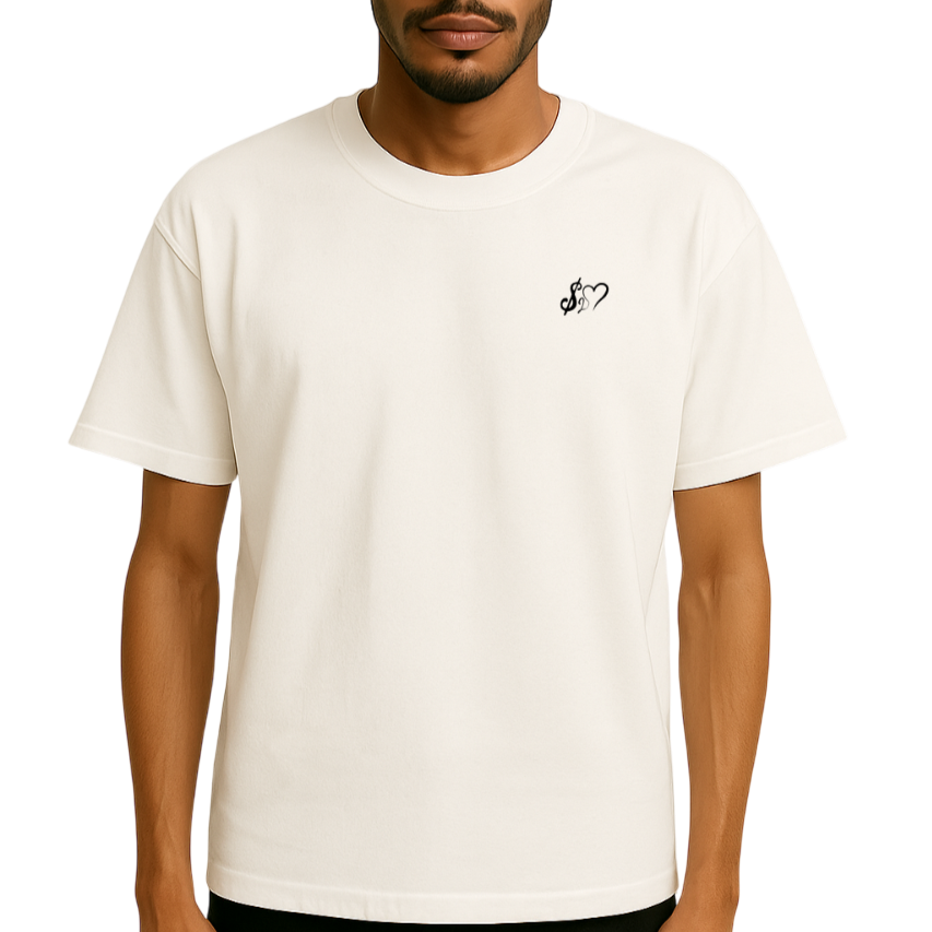 WHITE S2L BASIC T-SHIRT