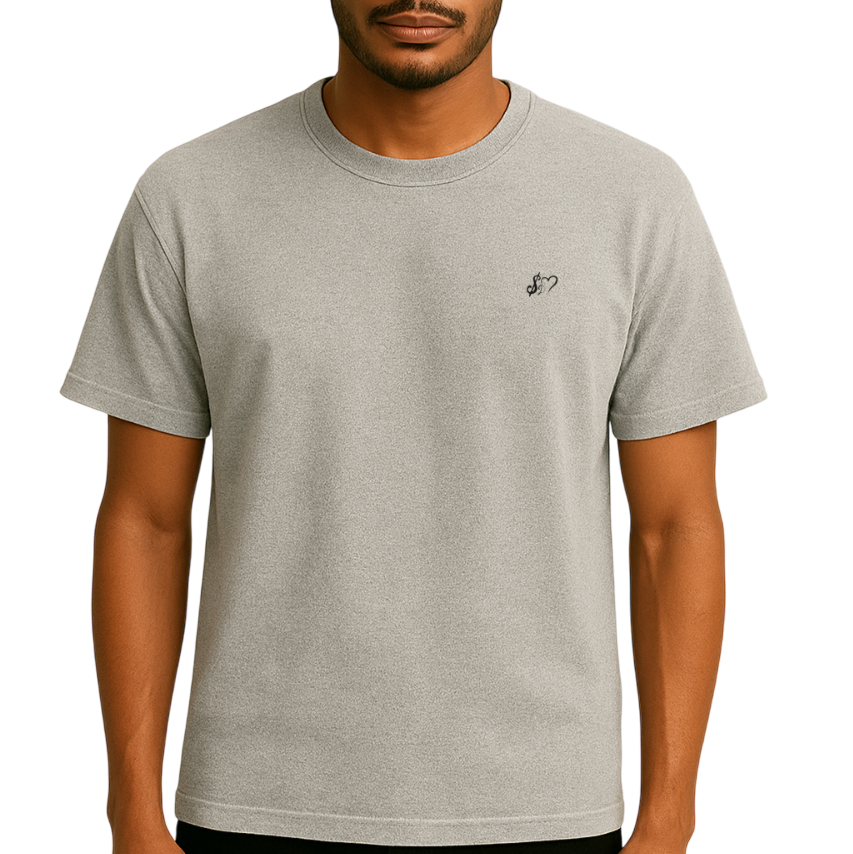WASHED GREY S2L BASIC T-SHIRT