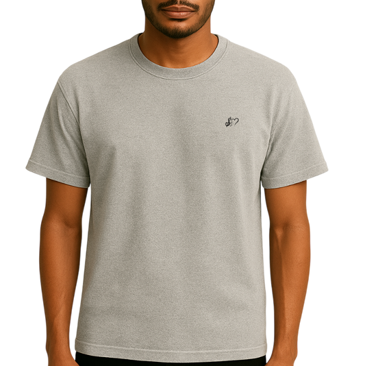 WASHED GREY S2L BASIC T-SHIRT